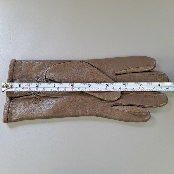 FOWNES Leather Goves Tan - Picture 3 of 6